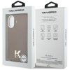 Etui Karl Lagerfeld Karl Head Logo       MagSafe do iPhone 17 brązowy
